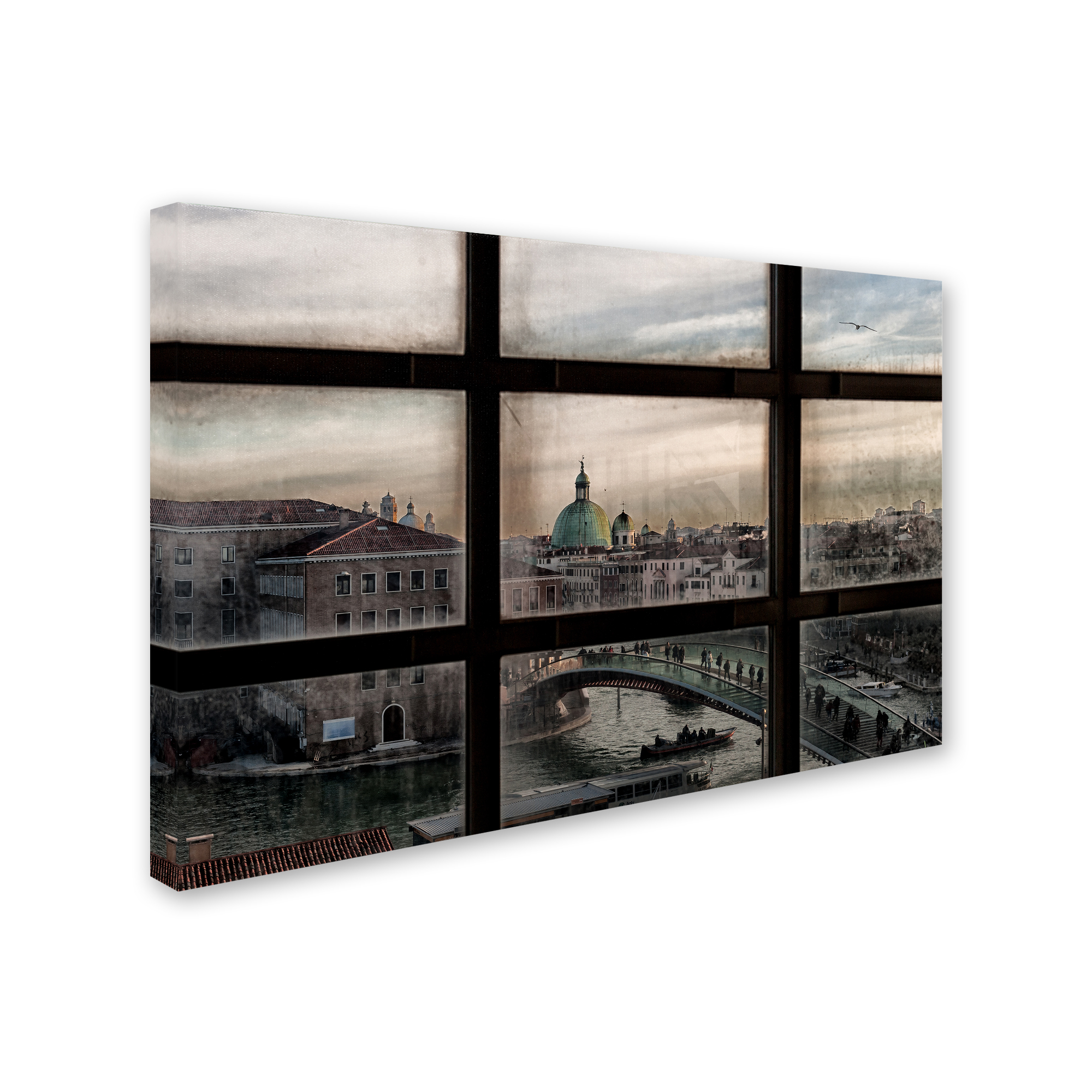 Trademark Fine Art 'Venice Window' Canvas Art by Roberto Marini