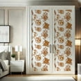 thumbnail image 4 of S4Sassy Self-Stick Decorative Wallpaper, Botanical Wall Paper, Textured Vinyl Waterproof Contact Paper, Brown, 25"X 60" Removable Renter Friendly Walls Covering For Bedroom, Dining Room, 4 of 8