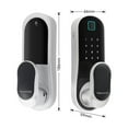 thumbnail image 5 of password,Door Lock Remote Operation WifiApp Remote LockApp Lock 30-60mm Office And 2 Door With 2 And Wifi Smart Lock Handle With 2 Office Bedroom Door Smart Lock 30-60mm, 5 of 7