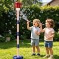 Bubble Machine Toy, with Music and LED Light Street Lamp Design, 1 Pack ...