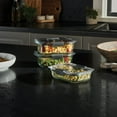 thumbnail image 2 of 1 Pc, Rubbermaid Brilliance Clear Food Container And Lid 3 Pk, 2 of 5