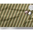 thumbnail image 2 of Soimoi Green Cotton Voile Fabric Vertical Stripe Print Fabric by Yard 42 Inch Wide, 2 of 3