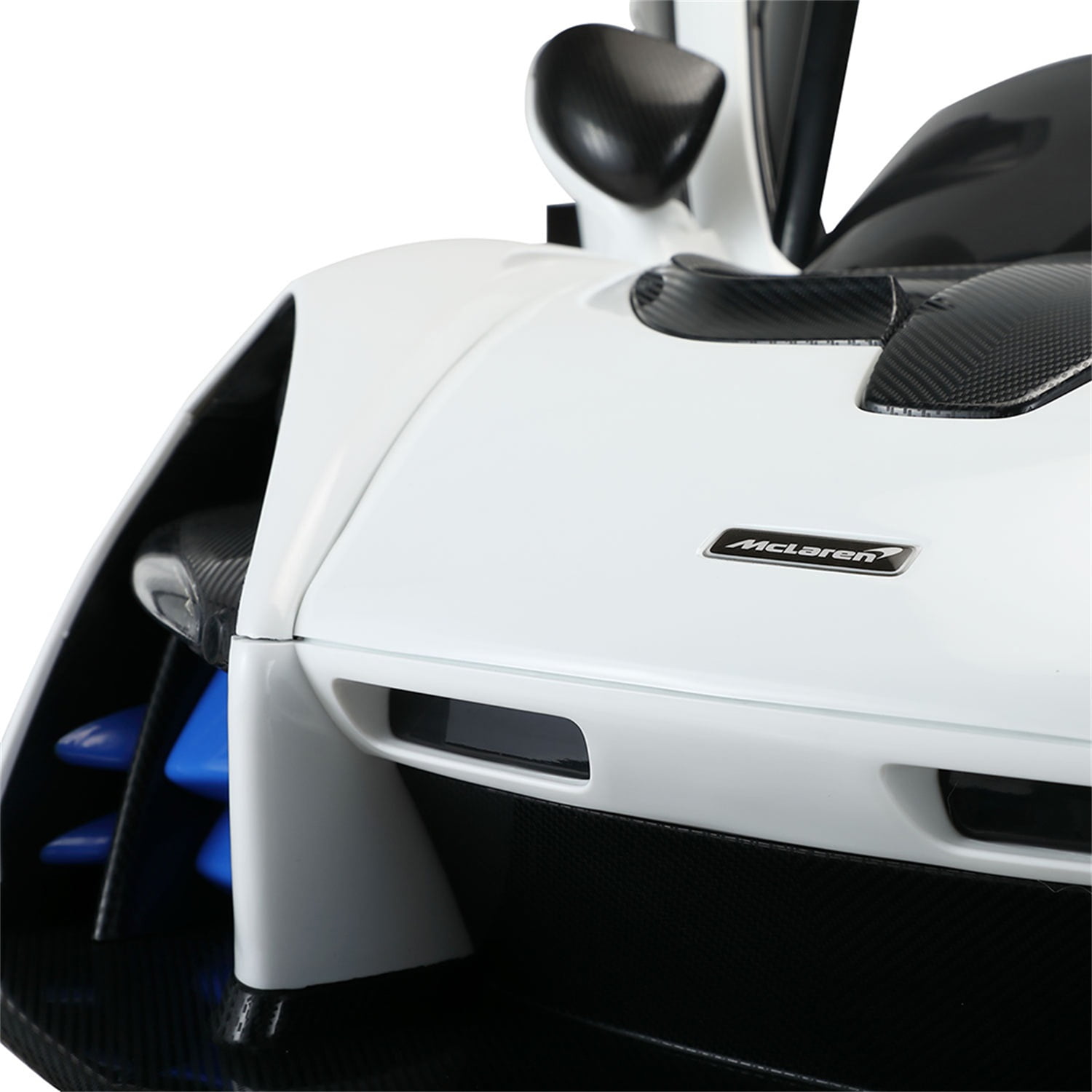 CIPACHO 12 V Kids Electric Ride On Cars, Licensed Mclaren Roadster Battery Powered Sports Car Toy with 2 Speeds, Parent Control, Sound System, White CIPACHO 12 V Kids Electric Ride On Cars, Licensed Mclaren Roadster Battery Powered Sports Car Toy with 2 Speeds, Parent Control, Sound System, White