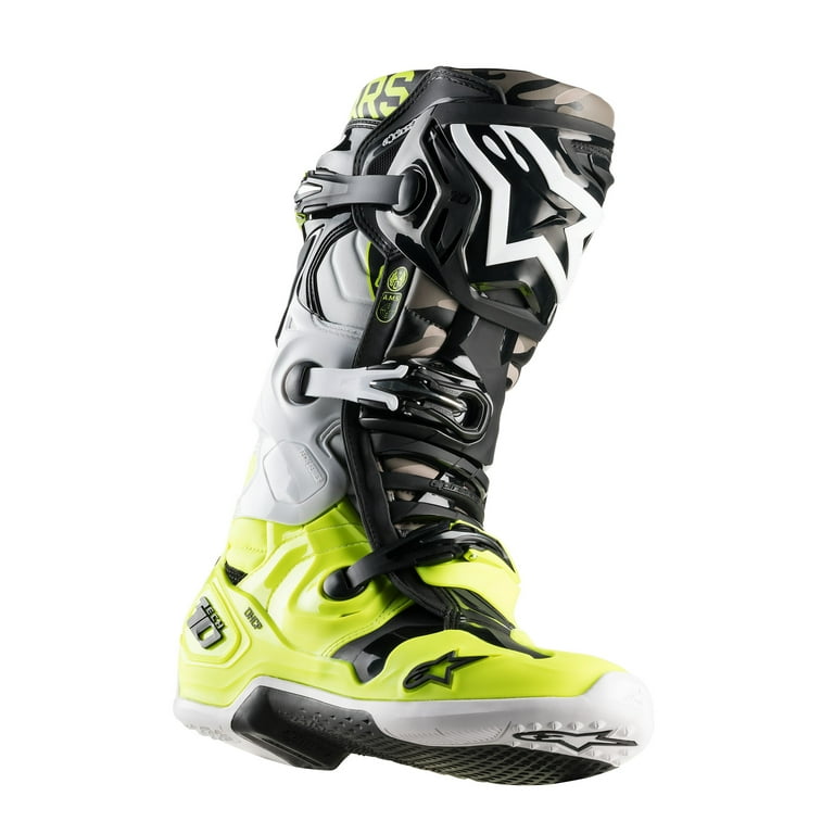 Alpinestars Limited Edition Tech 10 AMS '21 Boots - Black/Yellow