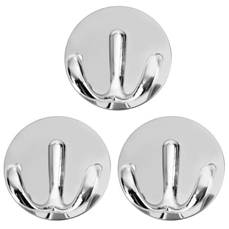 

3pcs Punch Metal Hook Wall Hanging Hook Kitchen Storage Hook Sturdy Hanging Hook