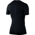 thumbnail image 2 of Nike Pro Cool Shortsleeve Training Men's T-Shirt Black/Grey/White 703094-010, 2 of 2