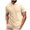 Khaki, variant on Men's Polo Shirts With Collar Big And Tall Under $10 Casual Fashion Solid Half Zipper T Shirt Lapel Short Sleeve
