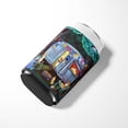 thumbnail image 3 of Carolines Treasures 7435CC Corgi Glamping Fish Tales Trailer Can or Bottle Hugger Can Hugger multicolor, 3 of 5