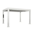 thumbnail image 2 of Backyard Discovery Windham 14'x12' Modern Galvanized Steel Pergola, Sail Canopy, PowerPort, 2 of 13