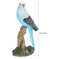 thumbnail image 4 of Exquisite Workmanship Resin Craft, Blue Safe Durable Simulation Bird, for Landscape Decoration Garden Courtyard Villa Balcony Living Room, 4 of 8
