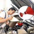 thumbnail image 3 of Ice Scraper Magic Funnel Snow Removal Tool Round for Car Windshield Cone-Shaped Car Snow Brush Scraper 2 in 1 Magical Car Ice Scraper and Funnel (Red), 3 of 8