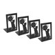 thumbnail image 4 of sujetalibros de metal para almacenamiento ordenado, ajuste arbitrario, bordes más suaves, sujetalibros antiestáticos, decorativos para el hogar, la escuela, Cat Planet, 4 of 5