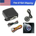 thumbnail image 1 of DC 12V Car Keyless Entry Engine Start Alarm System Push Button Remote Starter f, 1 of 5