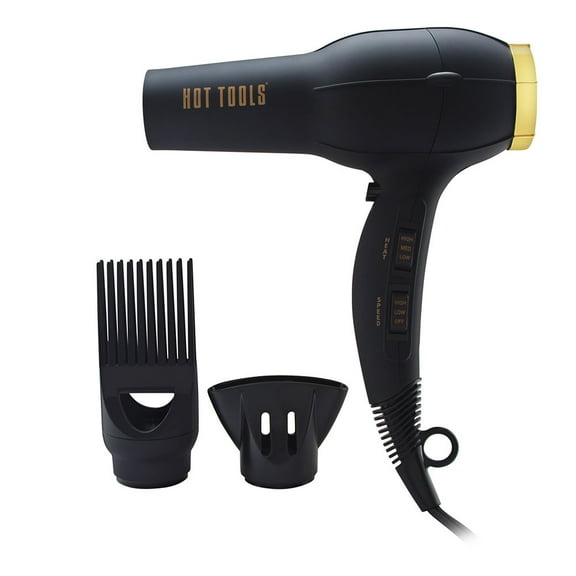 Hot Tools Professional Touch of Gold - Salon Turbo Ionic Dryer Model No. 1023GLD