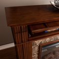 thumbnail image 2 of SEI Furniture Highgate Electric Media Fireplace in Maple, 2 of 7