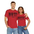 thumbnail image 7 of DJH Apparel | ROTF: Rely On The Father Christian Unisex Cotton T-shirt, 7 of 7