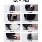 eufy Robot Vacuum Omni and Mop Combo S2 +official dust bags, 30,000 Pa Fade-Free Suction,99.99% Germ Removal,68-Days Self Emptying, Fragrance Diffuser
