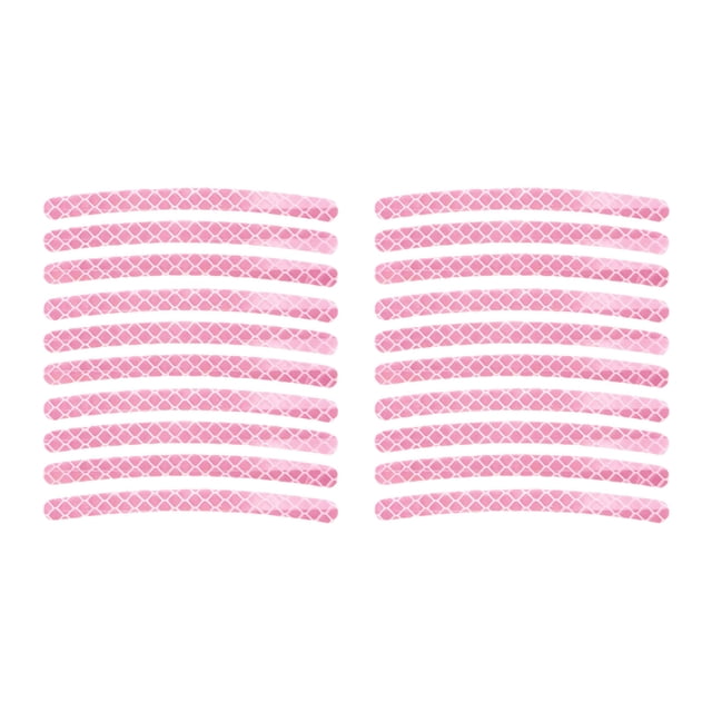 Hats and Caps 40pcs Car Wheel Reflective Stickers Stripe Rim Reflective Decals Night Decoration Reflective Strips For Cars Trucks