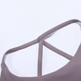 thumbnail image 7 of Women V Neck Sports Bras CrissCross Strappy Wirefree Padded Low Yoga Gym Bra Workout Crop Tops Yoga Clothes for Women Bra of Top Supportive Seamless Bra Womens Workout Items Comfort Yoga Running Bra, 7 of 7