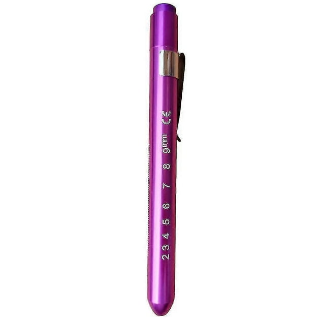 Lampe Stylo Portable avec Pince pour Stylo, Lampe Stylo Réutilisable et Durable pour Personnes Médicales