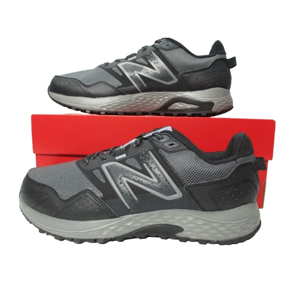 New Balance 410 v8 Trail Running Shoes Mens Sz 9.5 4E Wide Black/Gray