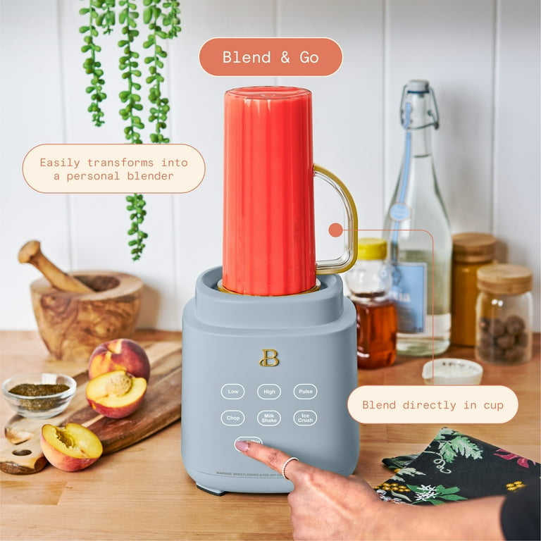 Free Shipping! Beautiful PowerExact Blender System Cornflower Blue