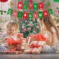 thumbnail image 1 of fastboy Christmas Decoration Balloons Banner Set Banners Sequin Balloons Bells Party Props Set, 1 of 8