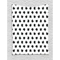 thumbnail image 1 of Black and White Tapestry, Monochrome Cat Portraits Pattern Abstract Sketch Style Composition Vintage, Wall Hanging for Bedroom Living Room Dorm Decor, 40W X 60L Inches, Black White, by Ambesonne, 1 of 2
