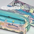 thumbnail image 3 of Sanrio  Pochacco Kuromi Pencil Case Storage Bag No Interlayer Transparent Water Proof Pencil Case Study Cartoon Animation Gift, 3 of 20