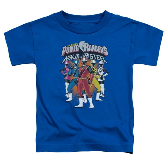 Power Rangers - Team Lineup - Toddler Short Sleeve Shirt - 3T