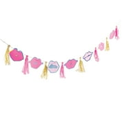 Lips Bachelorette Banner - Party Decor - 1 Piece