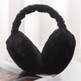 thumbnail image 5 of Winter Women Kids Soft Cute Earmuffs Foldable Ladies Girls Earflap Warmers Ear Muffs Fleece Warm Plush Ear Covers, 5 of 7