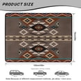 thumbnail image 7 of HUISEFOR Brown Aztec Car Trunk Mat 29" x 39" Universal Non-Slip Cargo Mat Rear Trunk Liner Scratchproof Cars Accessories Full Protection Suitable for Most Cars SUV, 7 of 7