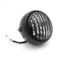 thumbnail image 3 of Faro retro modificado CG125, faro redondo con carcasa negra retro GN125, accesorios para motocicletas, 3 of 5