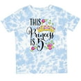 thumbnail image 3 of Inktastic This Princess is Five 5th Birthday Girls Toddler T-Shirt, 3 of 5