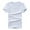 White, variant on Mens T Shirts V-Neck Short Sleeve Shirts Classic Fit Summer Casual T-Shirts