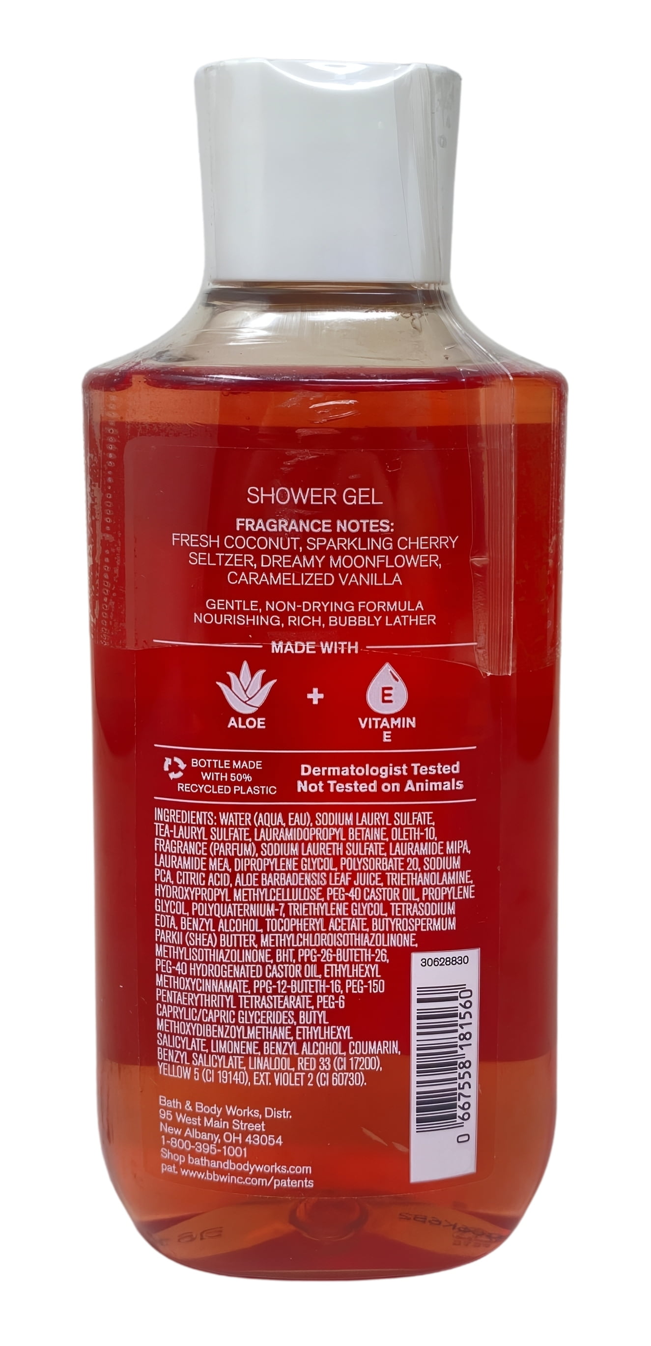 Bath & Body Works Sunset Glow Daily Nourishing Body Lotion and Shower Gel with a Peach Gardenia Mini Soap