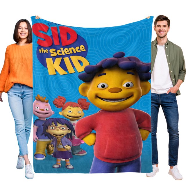 Sid el Niño Científico anti-pilling, suave, ligera, esponjosa y acogedora de lujo para hogar y cocina – Perfecta para niños y adultos,50x70cm