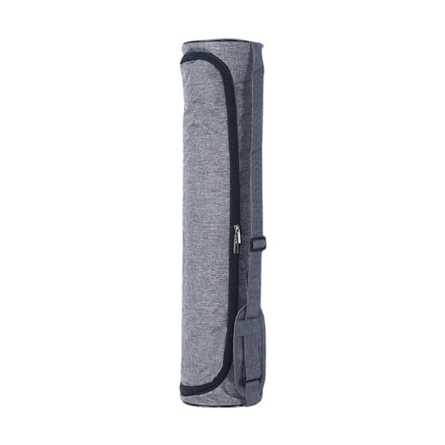 Bolsa de transporte para esterilla, fácil de transportar, 72 x 17 cm, multifuncional, para ejercicios Gris