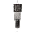 thumbnail image 3 of 6 Pack Beistle 3-Tier (1-Ply) Shimmering Party Chandelier - black/silver, 3 of 4