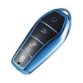 thumbnail image 4 of Premium Car Key Fob Cover Car Key for Car Key Byd Series Smart Key Easy to Install Blue, 4 of 9