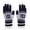 Navy, variant on Snowflake Winter Gloves for Women Men Touch Screen Warm Knit Glove Snow Flower Winter Glove for Cold Weather Gray One Size