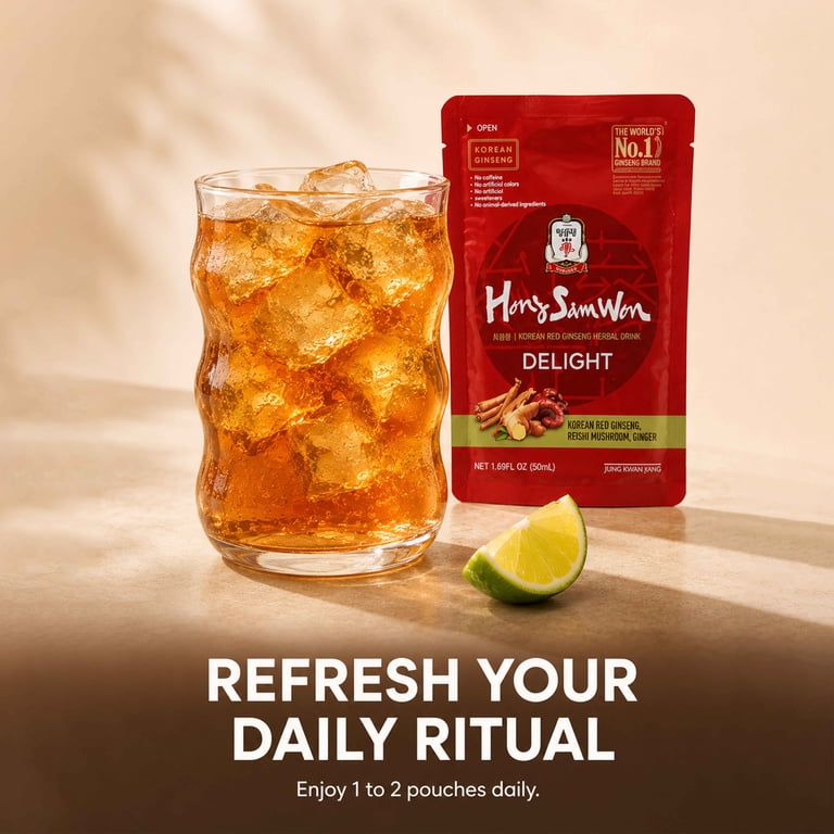 HongSamWon Delight(5ct) - Korean Red Ginseng Herbal Drink