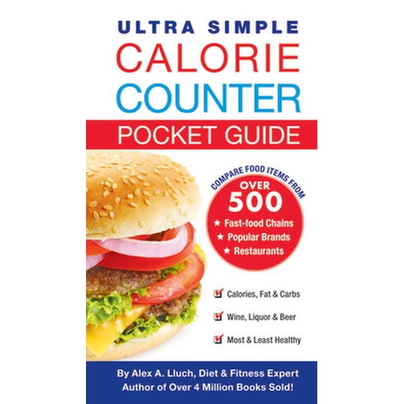 Pre-Owned Ultra Simple Calorie Counter Pocket Guide by Alex A. Lluch Paperback English (Health, Mind & Body)