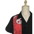 thumbnail image 4 of Men Casual Shirts Panel Pattern Button Down Shirt, 4 of 6