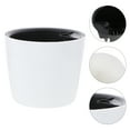 thumbnail image 3 of Shisuyan Round Garden Stylish Self-watering Planter Water Level Display Foolproof Easy to Use (White), 3 of 8