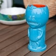 thumbnail image 6 of Geeki Tikis Rick & Morty Mr. Meeseeks | Ceramic Tiki Style Mug | Holds 18 Ounces, 6 of 7