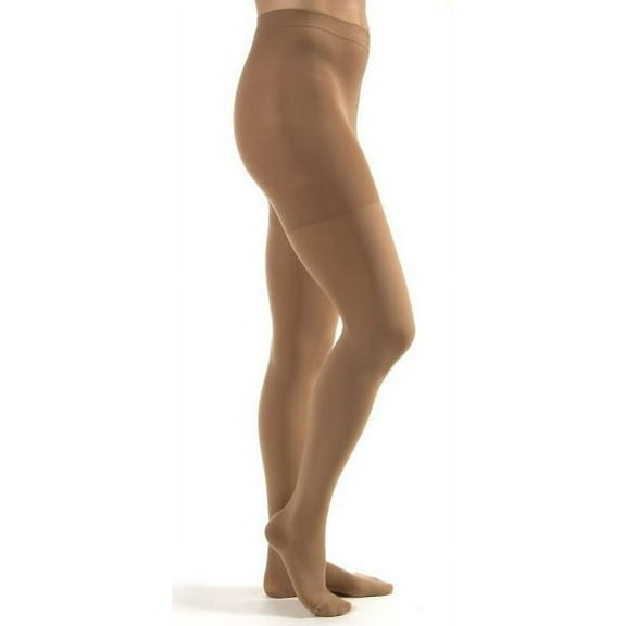 JOBST Relief Compression Stockings 30-40 mmHg Petite Waist High Closed Toe, Small / Beige