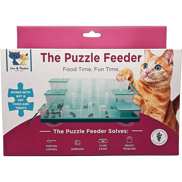 Ethical Pet 077464 10 in. Doc & Phoebe Puzzle Feeder 