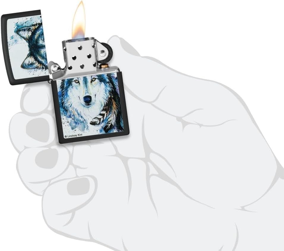 Zippo Lighter - Personalized Custom Message Engrave Lindsay Kivi 48936